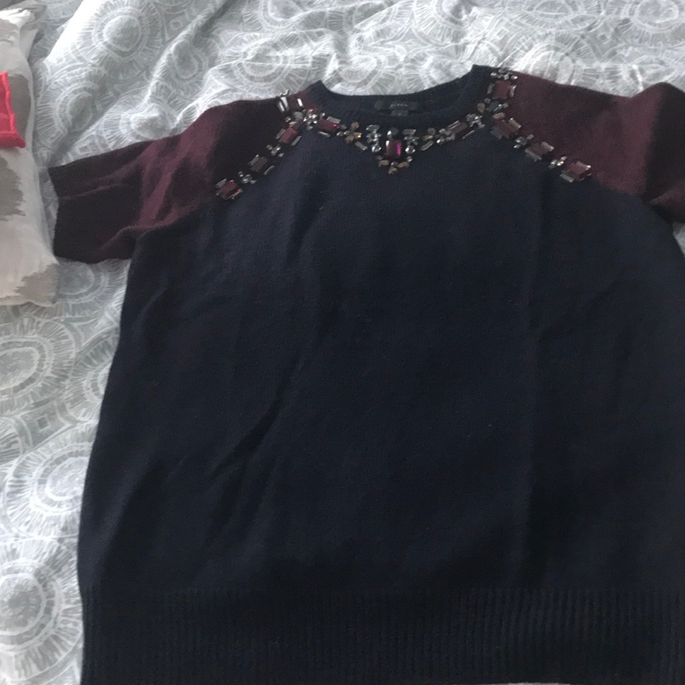 Jcrew sweater Embellished